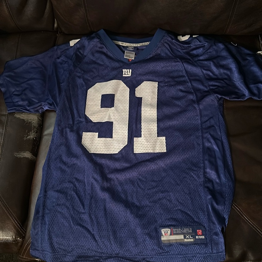 Justin Tuck vintage New York Giants Youth XL Reebok